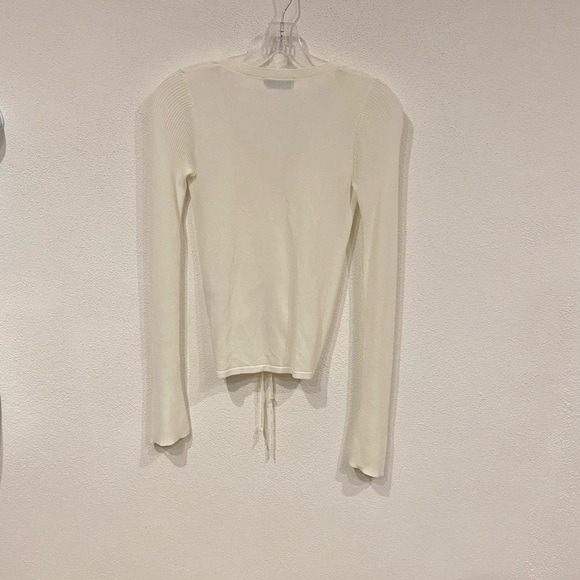 Nicholas Compact Ruched Front Tie Top Size XS EUC - Picture 4 of 4